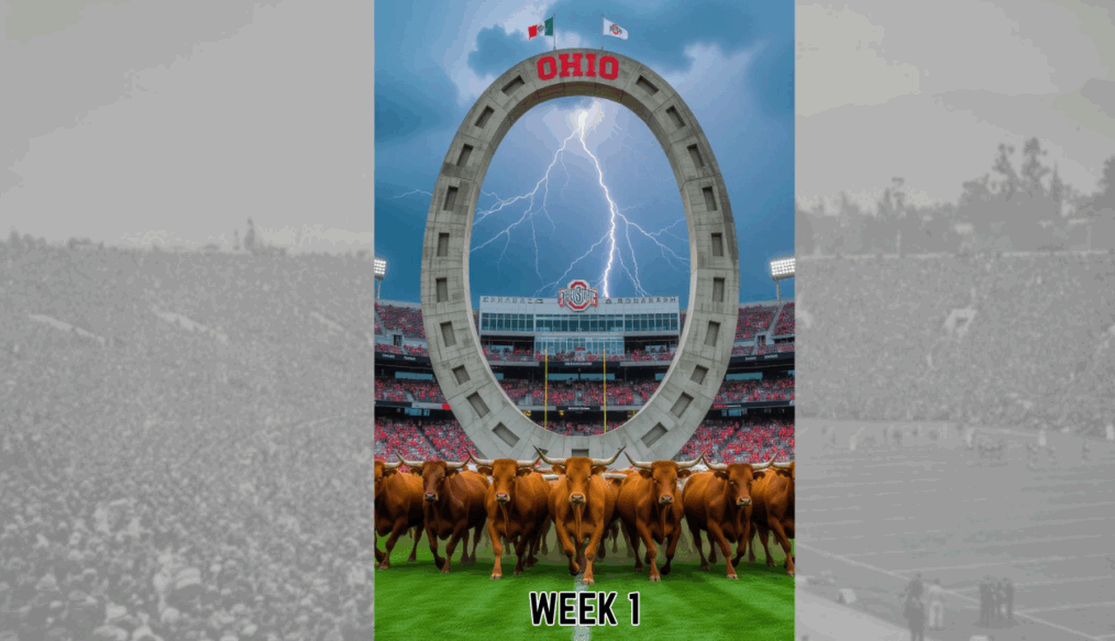College Football 2025 Week 1: Top Five Games