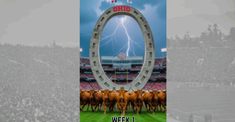 College Football 2025 Week 1: Top Five Games